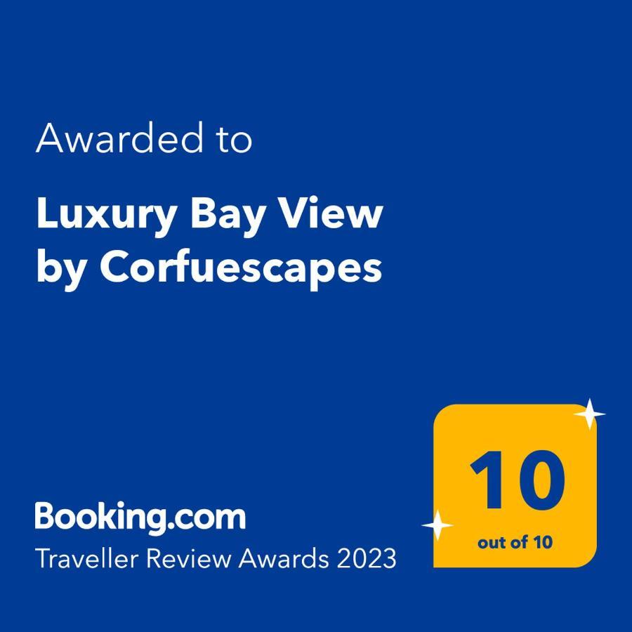 Corfu  Luxury Bay View 아파트 외부 사진